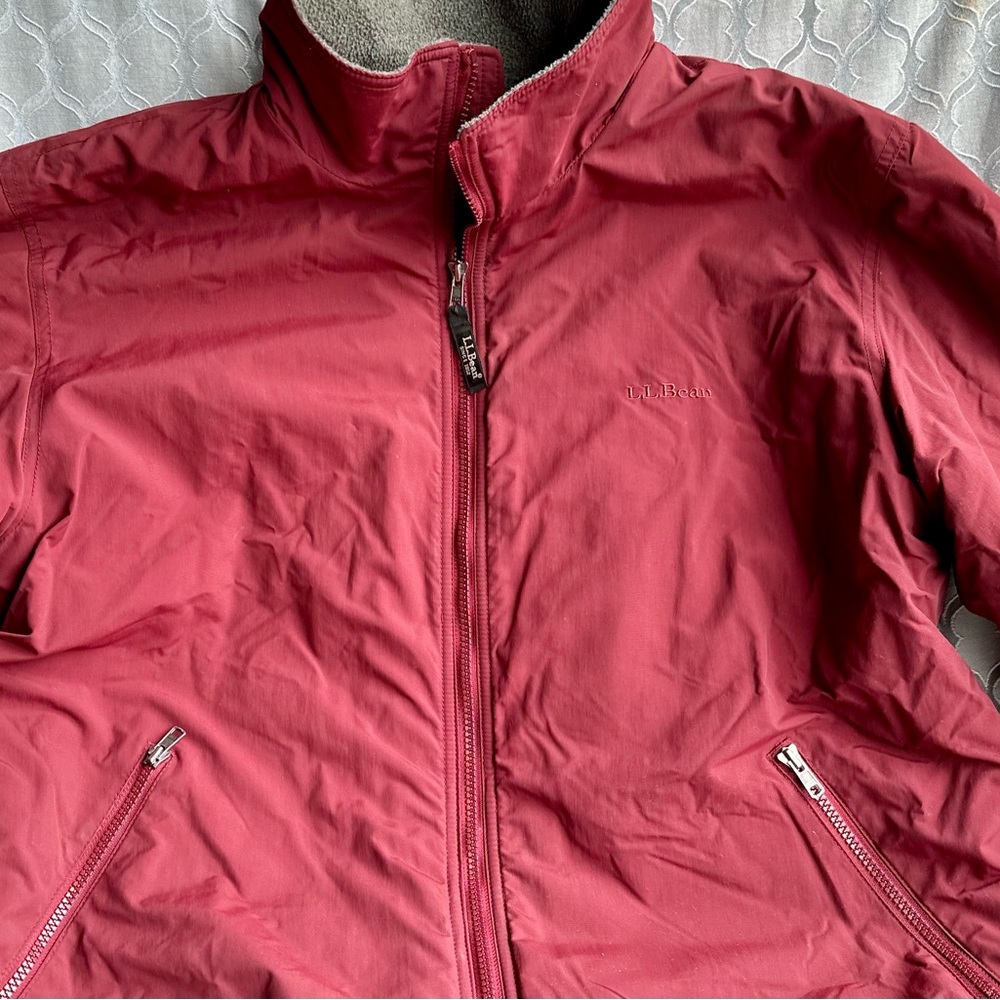 LL bean size L Fully Lined Winter Jacket worn a Few times flawless condition